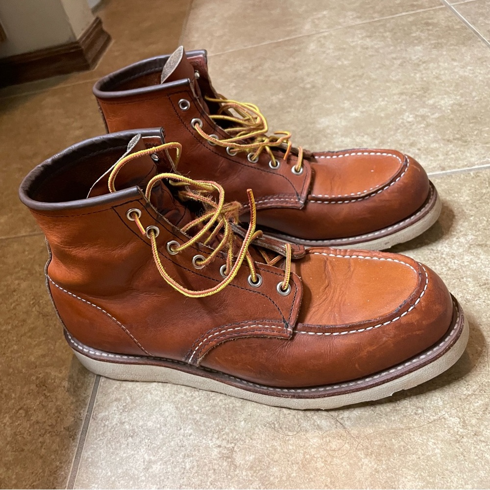 Red wing moc toe 875